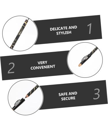 Beavorty 20 Pcs Two-in-one Eyebrow Pencil Black Eyeliner Pen Lash Tools Makeup Eyebrow Pencils Miss Filler - Buy Online on GoSupps.com