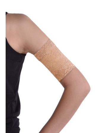 Dia band glucose sensor protective bracelet made of lace freestyle libre medtronic dexcom or omnipod-comfortable reusable diabetics band XL (31-34 cm)