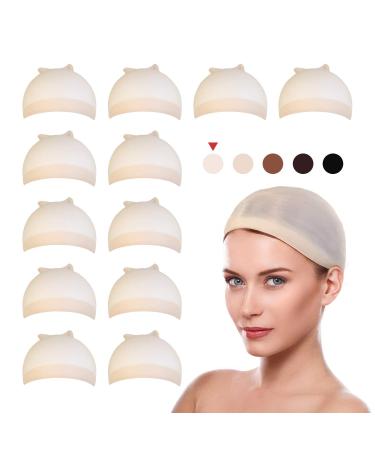 12 PCS! STUDIO LIMITED Perfect Fit Ultra Thin & Expandable Stocking Wig Cap, Each pack contains 2 wig caps (6 pack, Transparent) 6 pack Transparent - Buy Online on GoSupps.com