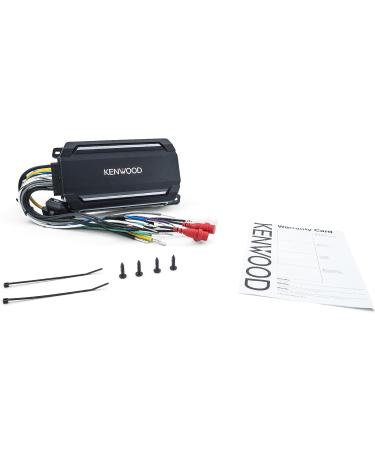 Kenwood KAC-M5014 4-Channel Compact Digital Amplifier (600W) for Car, Marine, UTV & Motorsport Vehicles | Solid Aluminum Chassis, IPX6/7 Certified, Vibration-Proof - Buy Online on GoSupps.com