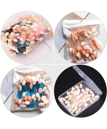 KALLORY Makeup Sponge Set Glitter Eye Shadow Eyeshadow Eye Shadow Brush Eyeshadow Sponge Brush Dual- end Practical Eyeshadow (120 Pcs) Makeup Eyeshadow Glitter Eyeshadow - Buy Online on GoSupps.com