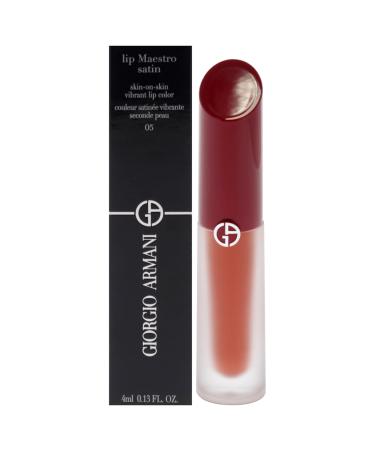 Giorgio Armani Lip Maestro Satin Long-Lasting Lipstick - 05 for Women - 0.13 oz Lipstick