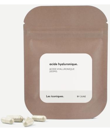 June Laboratoire Hyaluronic Acid - Beauty and Face Formula - Hydrates Plumps and Firms Skin - 60 Ultra Concentrated Capsules