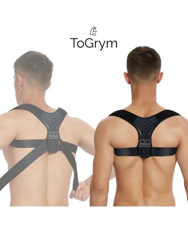 Posture Corrector for Men & Women | Adjustable Back Straightener & Support Brace for Upper Back & Shoulders - Breathable & Discreet (Small - Buy Online on GoSupps.com