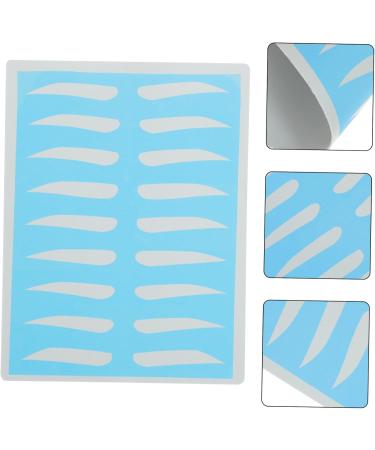 FOMIYES 8 Pairs Eyebrow Makeup Tool Eyebrow Practice Skin Eyebrow Training Tool Mold Card Unibrow - Buy Online on GoSupps.com