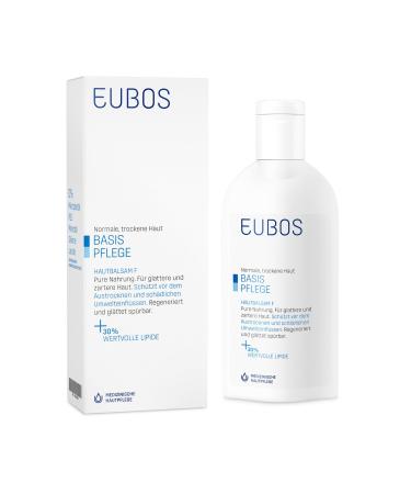 Eubos |Skin balm F |rich body lotion |For dry and very dry skinSkin compatibility dermatologically confirms skin balm f 200ml