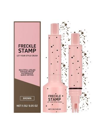 Taches de Rousseur Artificielles | Stylo Visage Points | Tampons Beaut R sistants l'Eau pour Maquillage Naturel Effet Rousseur Authentique ZP-A01-0029-03