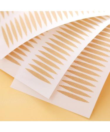 100Pcs Single-Sided Pearl Grid Eyelid Tape - Natural & Invisible Olive Shape for Effortless Makeup | Breathable & Long-Lasting - Shop Now - Buy Online on GoSupps.com