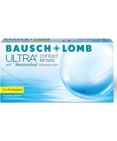 Bausch and Lomb Ultra Progressive Contact Lenses for Presbyopia - Premium Monthly Soft Lenses 6 Pack BC 8.5 mm Dia 14.2 -3.25 D High Add - International Shipping Available - Buy Online on GoSupps.com