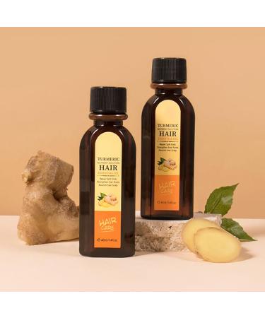 Fast Growth Turmeric Scalp Nourishing Oil - For Men & Women - 40ml - Buy Online on GoSupps.com