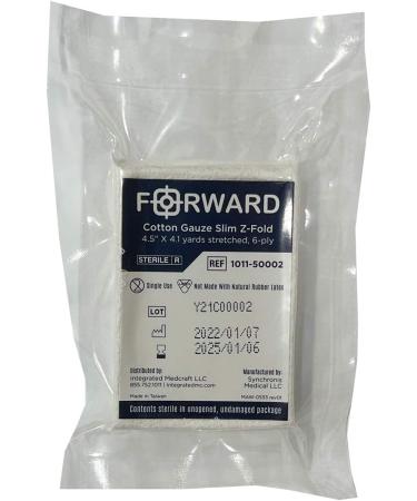 Slim Z-Fold Forward Cotton Gauze - Lightweight & Versatile Fabric for International Shipping | Perfect for Apparel & Crafts - Buy Online on GoSupps.com