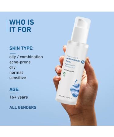 3% Nia cinamide tonic with rice water | Vitamin B3 with Japanese fermented rice water | For clear flawless radiant and hydrated skin | Refines and tightens pores | - Buy Online on GoSupps.com