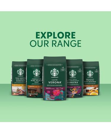STARBUCKS Pike Place Roast Ground Coffee Medium Roast Smooth Well-Rounded Blend Of Latin American Coffee Beans 340g Bag - Buy Online on GoSupps.com