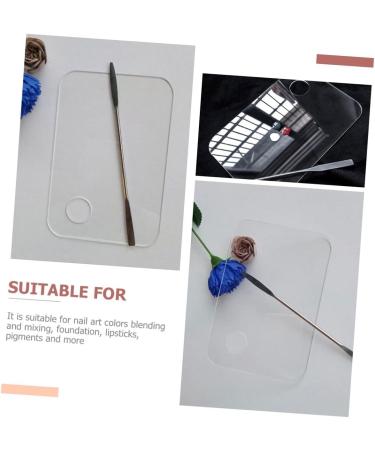3 ensembles Palette de Maquillage Transparente Acrylique Plateaux de M lange pour Manucure et Nail Art Outil Facile Nettoyer pour Couleurs Personnalis es - Buy Online on GoSupps.com