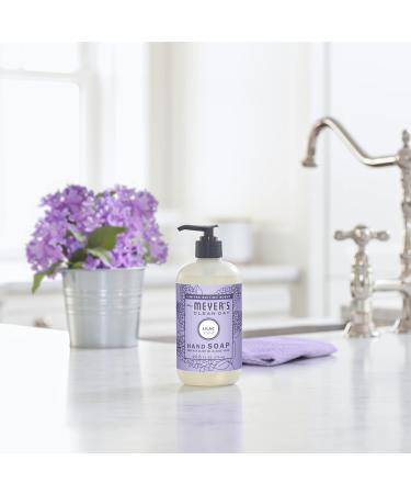MRS. MEYER'S CLEAN DAY Liquid Hand Soap, Lilac Scent, 12.5 Ounce Bottle (Pack of 3) - Buy Online on GoSupps.com