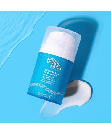 Bondi Sands Gradual Tanning Face Lotion 50mL: Vegan, Cruelty-Free | Gradual Tan for Sensitive Skin - Buy Online on GoSupps.com