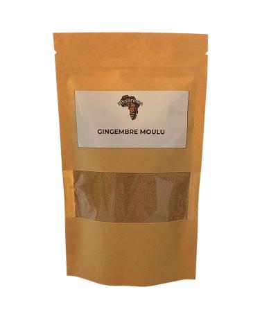 Ground Ginger - Aromatic Plant & Natural Spice - 100g Bag | Ideal for Infusion Curry Marinade Pastry and Home Kitchen