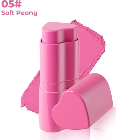  G n rique Cheek Blush Heart-Shaped Cheek Contour | High-Pigment 2-in-1 Cream Blush | For Women For Girls For Travel For Face Natural Beauty Makeup For Eyes For Lips - Buy Online on GoSupps.com