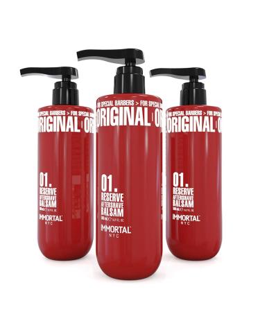 Immortal NYC Reserve Samurai Spirit Aftershave Balm for Men- Moisturizing & Soothing Formula After Shaving- Spicy Floral Aftershave For Men- 17 oz Oriental Floral - Buy Online on GoSupps.com