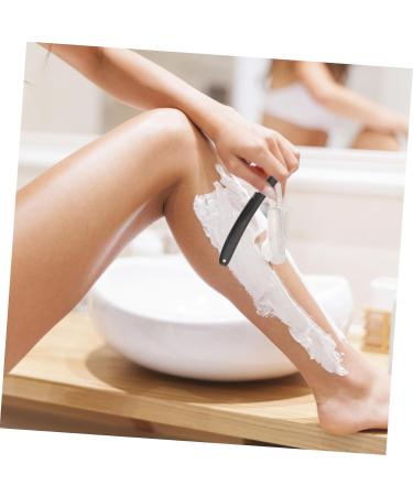 Premium Soesfoufu Old Razor - Razor-Sharp Manual Shaving Experience for Men with Wooden Handle - Buy Online on GoSupps.com