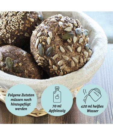 Organic Low-Carb Workout Bread Alternative 10 Pack | Vegan Gluten-Free High Fiber Bio | 350g Each - Buy Online on GoSupps.com