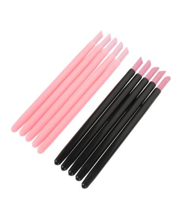minkissy 6 Sets Nail Quartz Pen Pusher Manicure Nail Grinding Pen Nail Sanding Buffer Nail Buffer Block Manicure Files Nail Polish Pen Dead Skin Remove Pen Pp Multifunction Grinding Stick