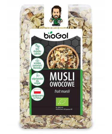 FRUIT MUSELS BIO 300 g BIOGOL