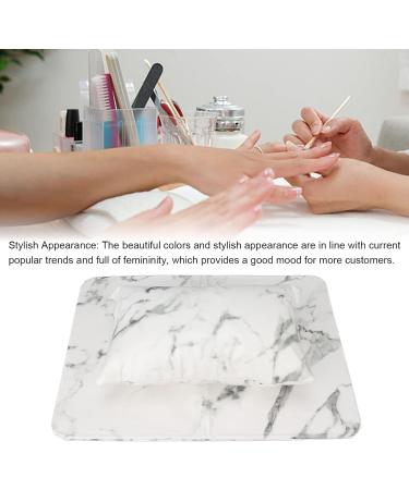 Nail Art Pillow Firm Zipper PU Leather Hand Pillow Convenient Cleaning Detachable Comfortable Touch Stylish for Nail Shop - Buy Online on GoSupps.com