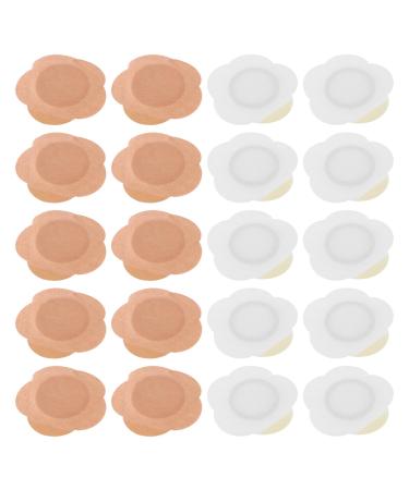 FRCOLOR 40 Patchs Anti-Fuites L'Huile De Pour Les Pieds Et Le Ventre Adh sifs Pour Le Nombril Patchs L'Huile De Pour L'Estomac