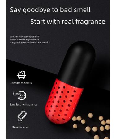 2-Pack Sneaker Deodorizer Balls Shoe Deodorizer Capsules Sneaker Deodorizer Sneaker Odor Absorber Active Freshener Sneaker Bag for Active People-Yellow - Buy Online on GoSupps.com