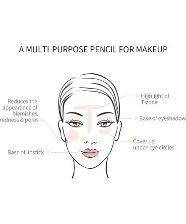 Concealer Pencil XIXIAN 12Pcs x 1.3g Wooden Pole Concealer Pencils Under-eye Pen Full Coverage Hide Imperfections Waterproof Long-lasting Highlight Pen B02 - Buy Online on GoSupps.com