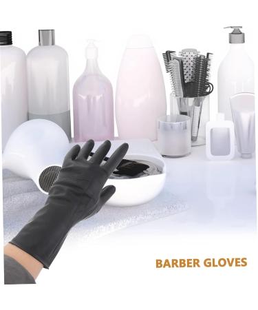 Beaupretty 6 Pairs Hair Dye Glove Mens Glove Rubber Hair Dyeing Gloves Shampoo Black Gloves for Hair Dye Reusable Saline Solution for Piercings Small Mens Tool Belt Dying Particles Man Large - Buy Online on GoSupps.com