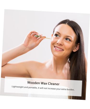 Homoyoyo 12pcs Hanging Ear Cleaners Adorable Wooden Ear Wax Removers for Random Colors Lightweight and Creative Design for Family Use - Buy Online on GoSupps.com