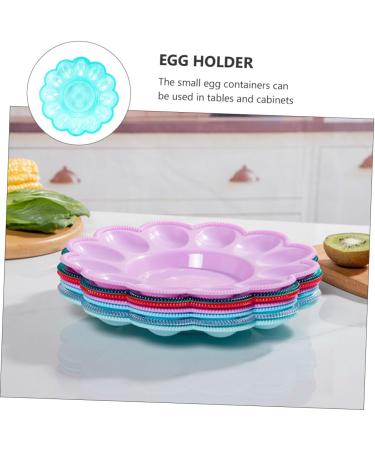 Yardenfun 4pcs Color Carrier Kitchen Cooker Easter Dish Fridge Keeping Fish Party Round Reusable Holder - Buy Online on GoSupps.com