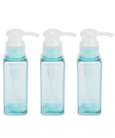 Pump Bottle Bottle Transparent Blue for Family for Friends for Vacation for Travel Generic8m9rwcvsiz