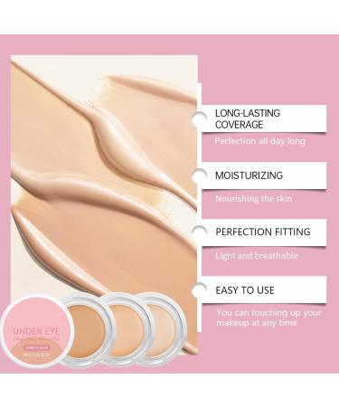 Correcteur et illuminateur contour des yeux couvrance totale cr me rose longue tenue pour cernes et taches hydratante et waterproof nourrissante et l g re (warm*1) - Buy Online on GoSupps.com