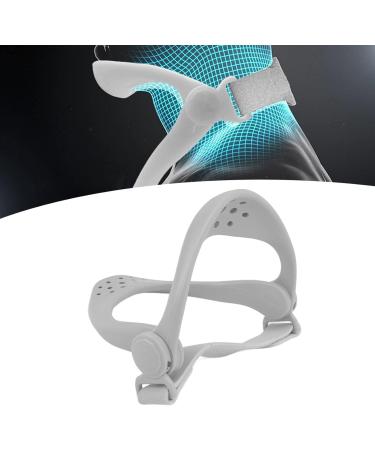QANYEGN Gray Neck Brace - 360 Degree Neck Traction & Posture Corrector for Pain Relief | International Shipping Available - Buy Online on GoSupps.com