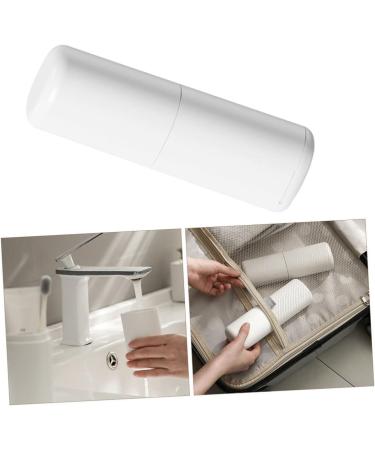 Hoement Travel Washbeaker & Toothbrush Cup - Ultimate Travel Toothbrush Storage & Suitcase Organizer - Buy Online on GoSupps.com