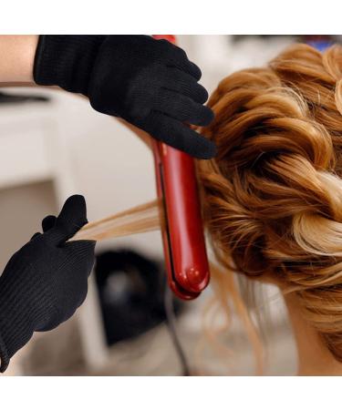 IKOCO 2Pcs Heat Gloves for Hair Styling - Heat Proof Mitts for Curling Iron, Flat Iron, and Hot-Air Brushes - Buy Online on GoSupps.com