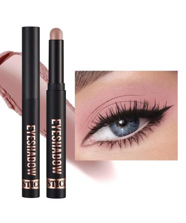 Eyeshadow Stick Soft Creamy Matte Shimmer Eye Shadow Pencil Crayon Highlighting Pigmented Shiny Eyeshadow Pencil Waterproof Classy Shimmer Eye Shadow Sticks Set (#11)