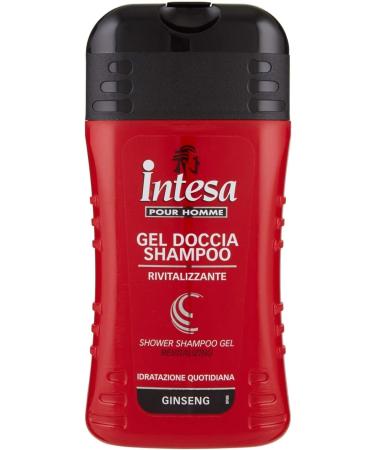 Italian Gourmet E.R. Intesa Pour Homme 12-pack of daily moisturizing and revitalizing shower gel with ginseng 250ml + Italian Gourmet Polpa 400g