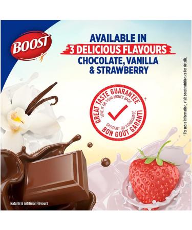 BOOST PLUS Complete Nutrition Drink Strawberry 24 x 237 ml & Original Meal Replacement Drink Vanilla 24 x 237 ml - PACKAGING MAY VARY Drink + Meal Replacement Drink - Buy Online on GoSupps.com