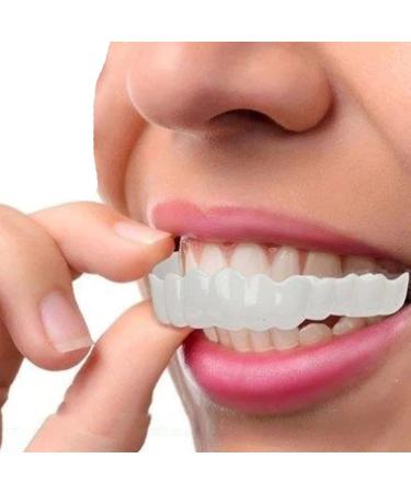 Xindinuo Snap-On Veneer Teeth - 2 Pairs | Instant Dentures for Men & Women for Confident Smile - Buy Online on GoSupps.com