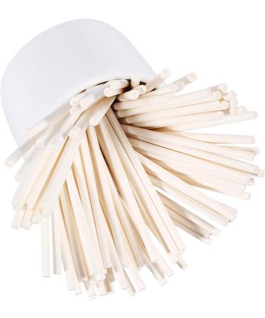  Itonash Colored Lollipop Sticks Lollipop Sticks Candy Sticks for Making Sweet Chocolate Candies Melted Candies Chocolates. (White) - Buy Online on GoSupps.com