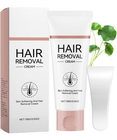 Facial Hair Removal Cream 120ml 1-Pack with Silicone Spatula - Gentle Hair Removal - For Women: Face Arms Underarms Bikini Line Legs and Other Areas - Buy Online on GoSupps.com