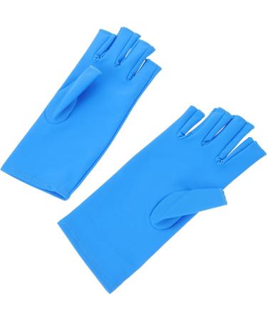 Beaupretty 2 Pairs Nail Gloves Glove for Nail Dryer Uv Fingerless Gloves Nail Fingerless Gloves Gloves Sun Gloves Uv Gel Uv-resistant Manicure Gloves Elastic Spandex Hand Cover Care - Buy Online on GoSupps.com