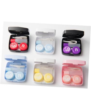Solustrie Sweet Contact Lens Organizer Travel-Friendly Mini Lens Case & Storage Container for Eye Care | Stylish and Convenient Lensetui-Kit - Buy Online on GoSupps.com