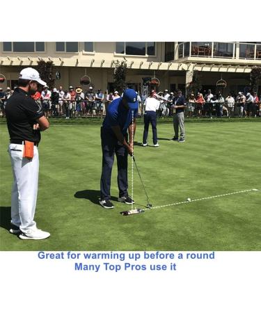 Professional Portable Golf Putting Mirror with Towel - Improve Your Putting Skills with this Golf Training Aid - Buy Online on GoSupps.com