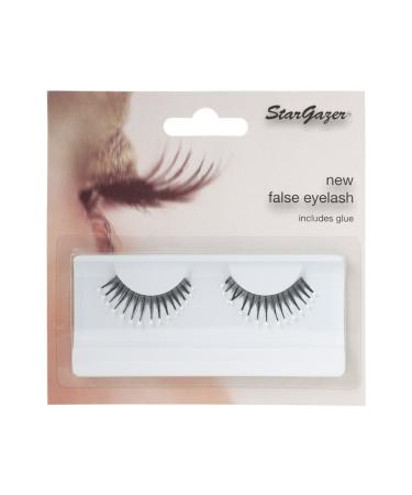 Stargazer False Eyelashes - 39 / White Tip
