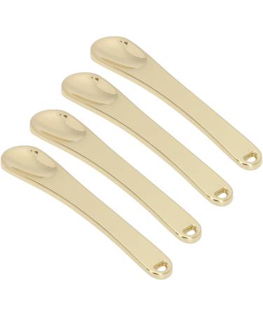  BROLEO Set of 4 metal makeup spatulas - Made of zinc alloy - Mini eye cream applicator for moisturizers and face cream - Buy Online on GoSupps.com